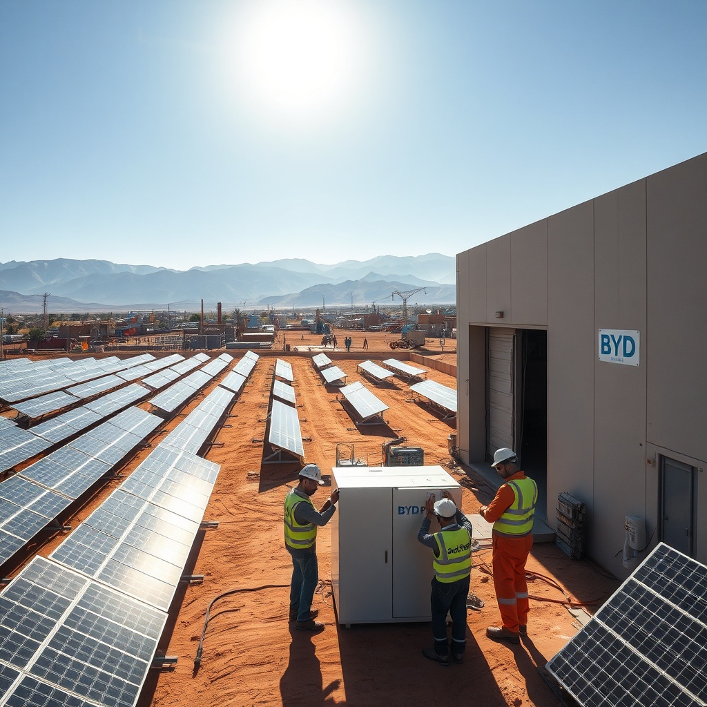 Discover the top solar battery storage options for Morocco's industrial sector. Learn about high-performance solutions like BYD Premium for efficient and reliable energy storage.